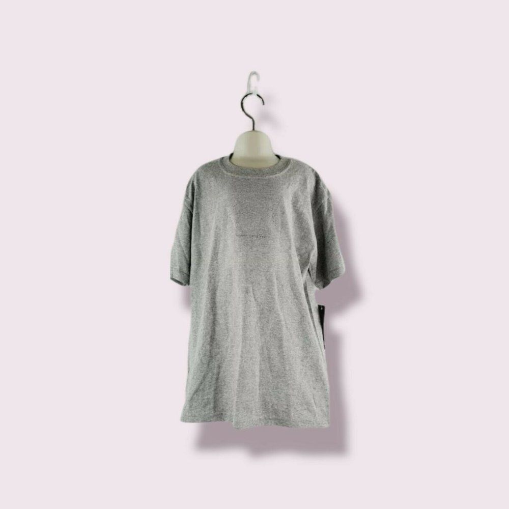 Irideon Girls Gray Riding Wear Short Sleeve Crew Neck Oversized T Shirt Size M‎